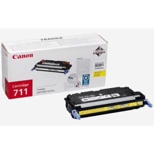 CANON TONER AMARILLO CRG711Y 6.000 PAG. I-SENSI LBP-/5300/5360 I-SENSYS MF/9220CDN