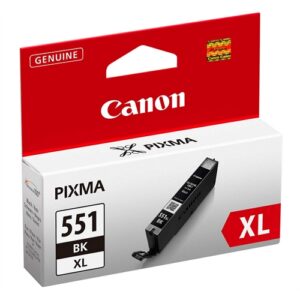 CANON CARTUCHO NEGRO CLI551XL 22ML MG/5450/6350 IP/7250