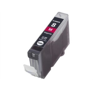 CANON CARTUCHO MAGENTA CLI8M IX/4000/5000 PRO/9000 MX/700/850 IP/4500/6700D/4200/5200/5200R/6600D/4300/3300/5300 MP/600/810/510/610/520/530/500/800