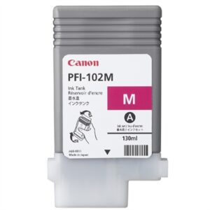 CANON CARTUCHO MAGENTA PFI102M 130ML LP/17/24 IPF/500/600/700/710/610/605/720