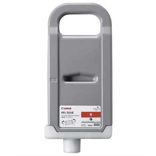 CANON CARTUCHO ROJO PFI701R 700ML IPF/8000/8000S/8100/9000/9000S/9100