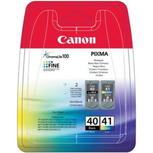 Canon Pack 2 Cartuchos PG40+CL41