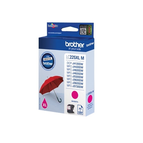 BROTHER Cartucho tinta magenta súper larga duración MFCJ4420DW Y MFCJ4620DW