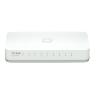 D-Link GO-SW-8E - Switch - 8 puertos 10/100 - sobremesa - mini