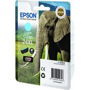 EPSON CARTUCHO CIAN CLARO T24XL 740 PÁGINAS XP/750/850