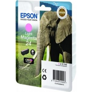 EPSON CARTUCHO MAGENTA CLARO T24 360 PÁGINAS XP/750/850