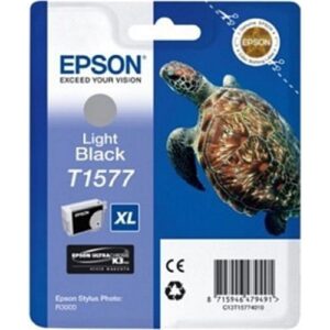EPSON CARTUCHO NEGRO CLARO T1577 25,9ML R/3000