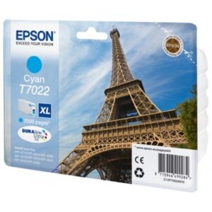 EPSON CARTUCHO CIAN XL 2.000 PAG. WORKFORCE PRO WP-/4000/4500/4545DTWF/4525DNF/4015DN
