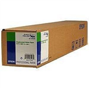 Epson Rollo de Singleweight Matte Paper, 24" x 40 m, 120 g/m²