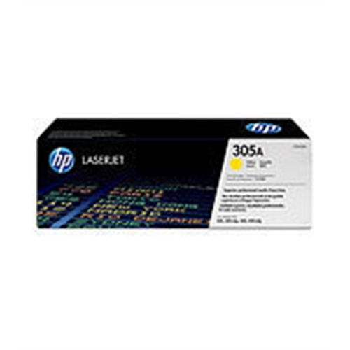HP TONER AMARILLO 305A 2.600 PAG. CLJ PRO/300/400 M/351/451/375/475