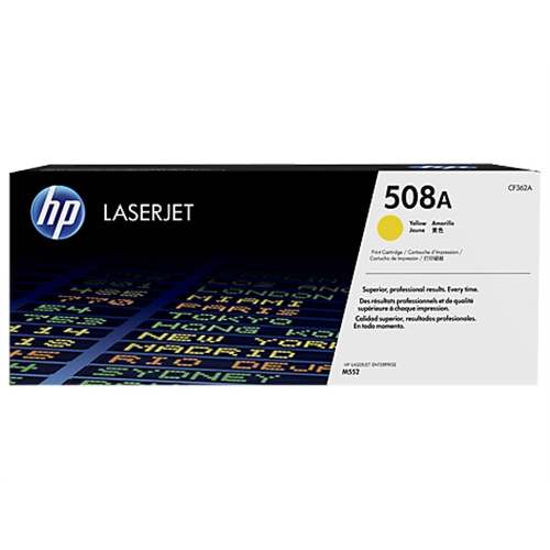 HP Laserjet M553 Toner 508A Amarillo