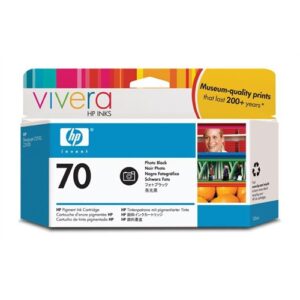 HP CARTUCHO GF NEGRO FOTO Nº70 130ML DESIGNJET/Z2100/Z3100/Z3200