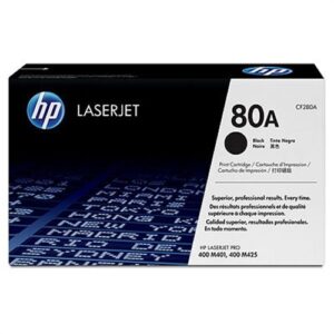 HP TONER NEGRO 80A PRO M/401/425DW 2.700pg.