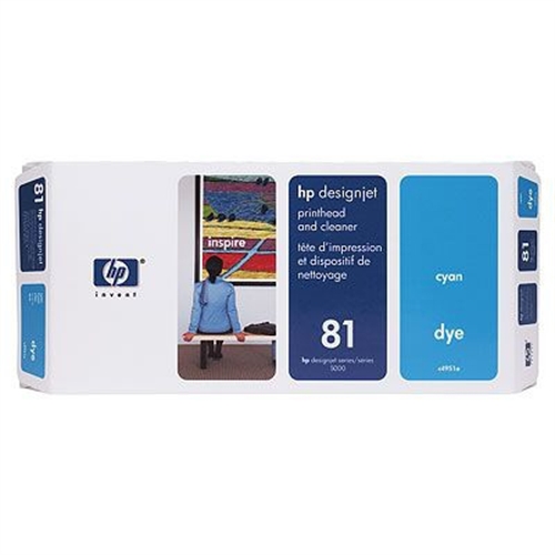 HP KIT CABEZAL GF CIAN Nº81 DESINGJET/5000/5000PS/5500