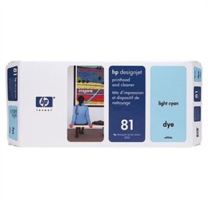 HP KIT CABEZAL GF CIAN CLARO Nº81 DESINGJET/5000/5000PS/5500
