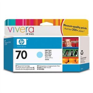 HP CARTUCHO GF CIAN CLARO Nº70 130ML DESINGJET/Z2100/Z3100/Z3200