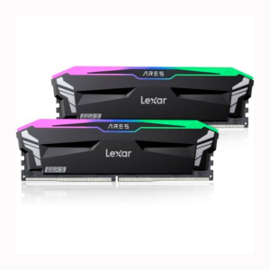 Lexar Ares DDR5 - 32GB (2X16GB) - 6400Mhz - CL32 1.4V - RGB - Negra