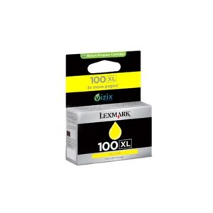 LEXMARK CARTUCHO AMARILLO Nº100XL 600 PAG. RETORNABLE S/305/405/505/605 PRO/205/705/805/905/800/900