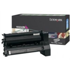 Lexmark 15G042M tóner y cartucho láser