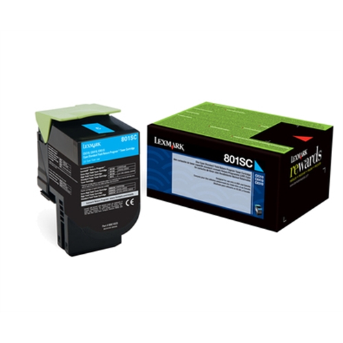 LEXMARK TONER CIAN RETORNABLE CX/310/410/510 ALTA CAPACIDAD