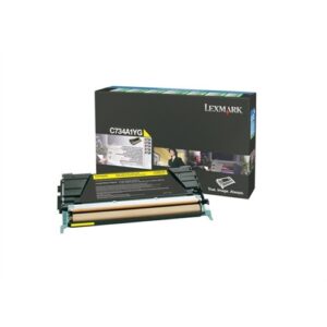 Lexmark C734A1YG tóner y cartucho láser