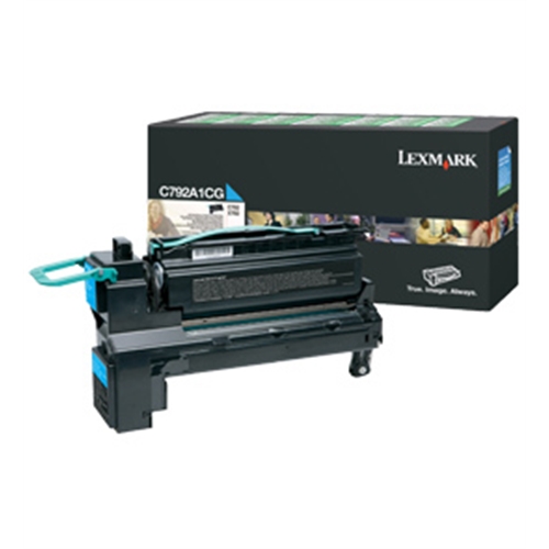 LEXMARK Toner Cian Retornable C792 X792