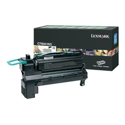 Toner LEXMARK C792 X792 negro6.000p. Retur