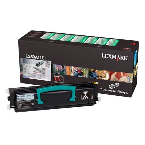 LEXMARK TONER NEGRO 3.500 PAG. RETORNABLE LEXMARK E/250/350/352