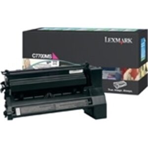 Lexmark Magenta Return Program Print Cartridge for C770/C772