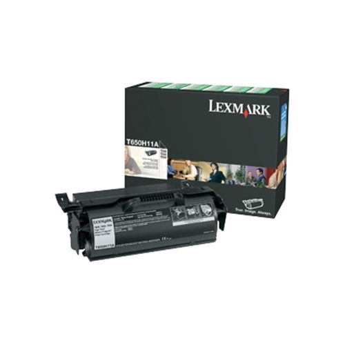 LEXMARK TONER NEGRO 25.000 PAG. RETORNABLE T/650/652/654