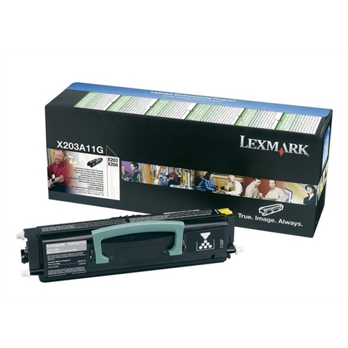 Lexmark X203A11G tóner y cartucho láser