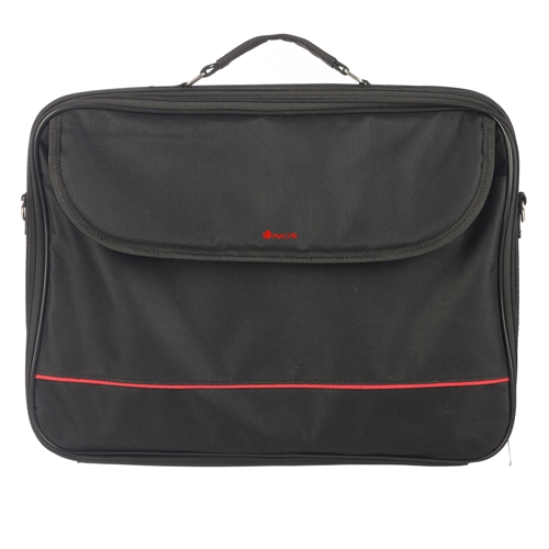 NGS PASSENGER PLUS - Maletin de Nylon para portatil hasta 18" - Negro