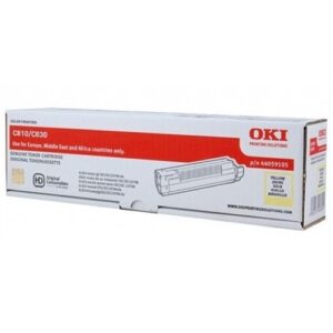 OKI TONER C810 / C830 - 8.000 PAG. AMARILLO