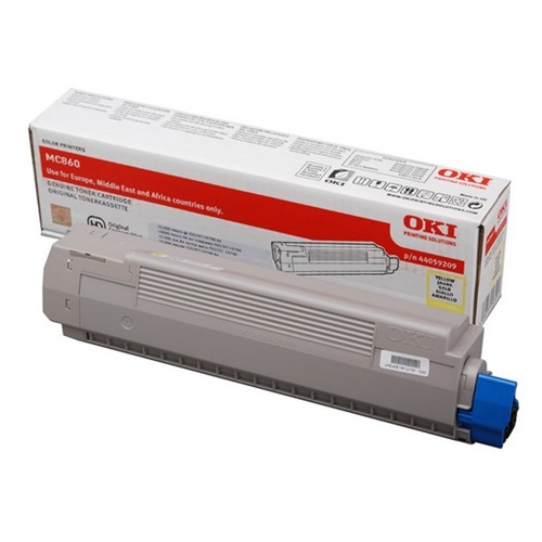 OKI TONER MC860 - 10.000 PAG. AMARILLO