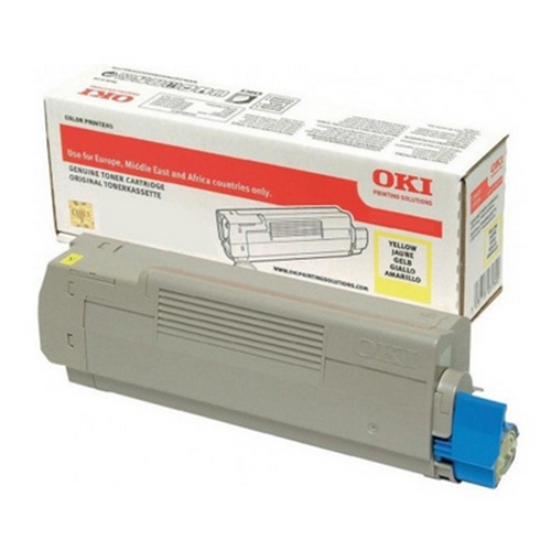 OKI 46471101 Toner 7000páginas Amarillo tóner y cartucho láser