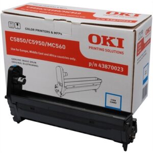 OKI TAMBOR MC560 / C5850 / C5950 - 20.000 PAG. CYAN
