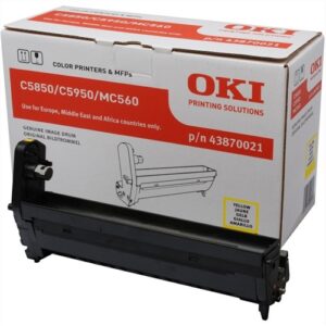 OKI TAMBOR MC560 / C5850 / C5950 - 20.000 PAG. AMARILLO