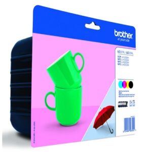 BROTHER Pack cartuchos de tinta negro/cian/magenta y amarillo súper larga duración