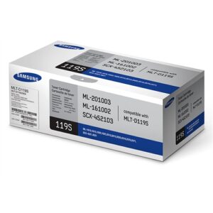 SAMSUNG TONER NEGRO 2.000 PAG. ML/1610/2010/2510/2570/2571N SCX/4321/4321F. Sustituye al ML-2010D3 y SCX-4521
