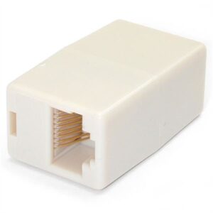 Adaptador de red StarTech.com RJ45COUPLER - 1 x RJ-45 Hembra - 1 x RJ-45 Hembra - Beige