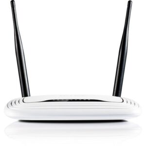 TPLINK TL-WR841N - Router inalámbrico neutro - conmutador de 4 puertos - 802.11b/g/n 300 Mbps - sobremesa - 2 antenas fijas