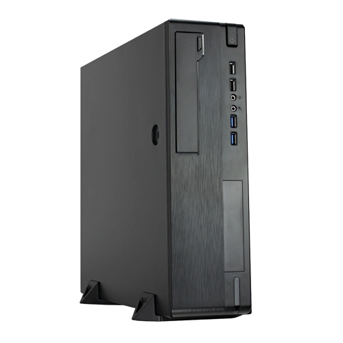 Caja sobremesa microATX Slim Unyka UK-2K-A Caviar U3 - Sin fuente (TFX) - 385 x 105 x 340 mm - 0.6 mm 2xUSB 2.0 - 2xUSB 3.0 - Slot perfil bajo * OUTLET CAJA GOLPEADA, MERCANCIA EN PERFECTO ESTADO