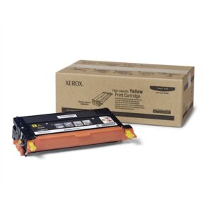 Xerox Cartucho De Impresión Amarillo De Gran Capacidad, Serie Phaser 6180