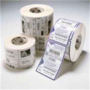 ZEBRA ETIQUETAS TÉRMICAS PREMIUM 102MM X 152MM . ROLLO DE 475 ETIQUETAS. PARA IMPRESORAS LP/TLP2844 (12 ROLLOS POR CAJA)