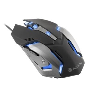 NGS - Raton GMX-100 Gaming 2200 dpi con LEDs 6 botones