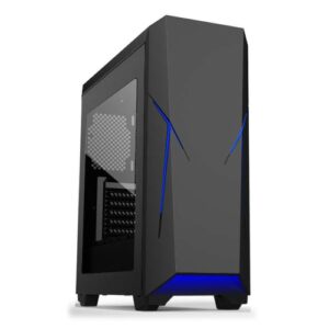 Talius - Caja ATX Xentinel - NO GRABADORA - Sin Fuente - USB 3.0+SD+Audio - 2x3,5" + 2x2,5" - Color negro
