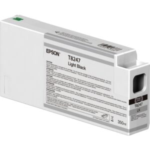Epson Cartucho de tinta negro claro 350 ml C13T824700 (T8247)