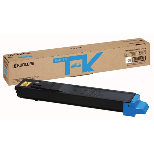 Kyocera Tóner cian 6.000 páginasTK-8115C (1T02P3CNL0)