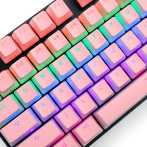 Redragon - SCARAB Kit 26 teclas Español Rosa