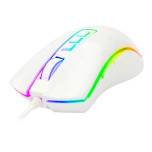 Redragon - COBRA Ratón Gaming RGB Blanco